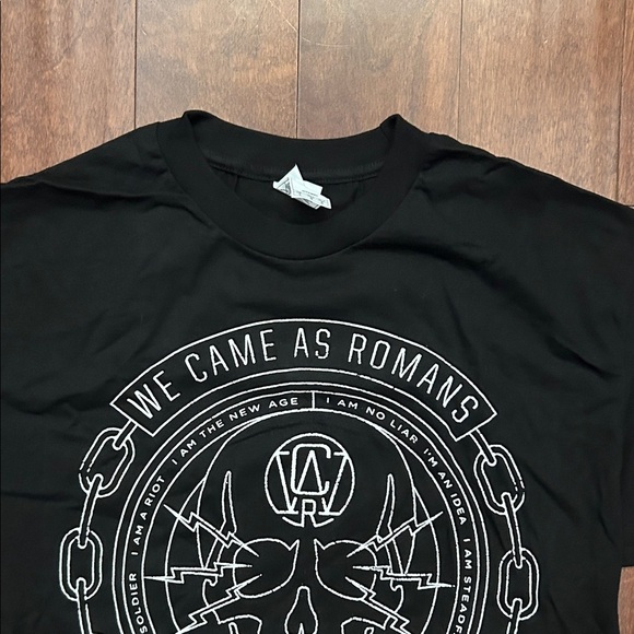 We Came As Romans Black Graphic Tee, 100% Cotton, Size Large, NWOT - Picture 2 of 9